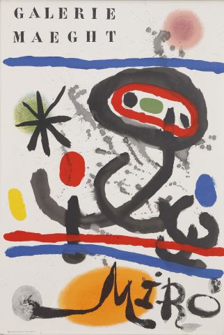 Affiche pour la galerie Maeght