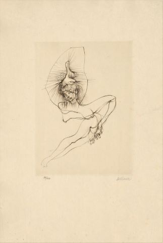 Femme accroupie