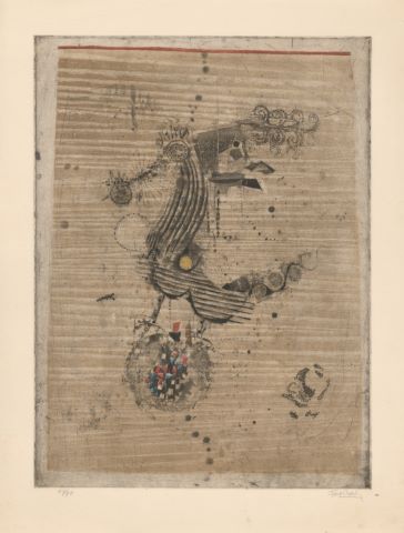 Johnny Friedlaender (1912-1992) L’Oiseau du Matin