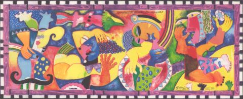Clemens Briels (né en 1946) 4 estampes