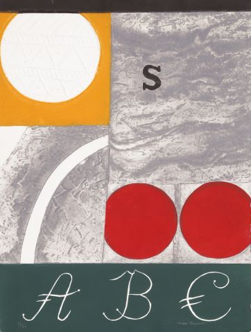 Max Papart (1911-1994) Composition cubiste