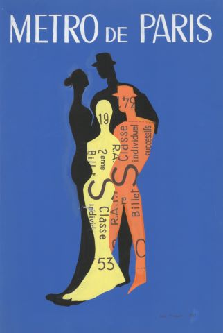 Métro de Paris - Projet d’affiche
