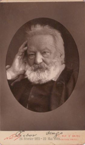 Nadar Portrait de Victor Hugo, “carte de visite”