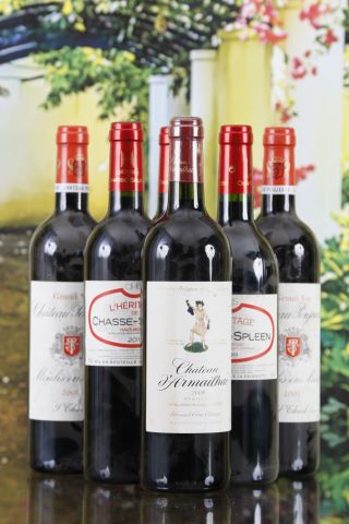 Ensemble de 6 bouteilles