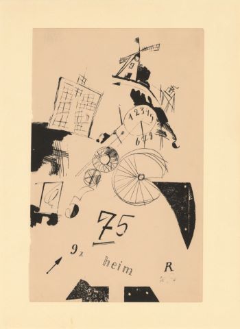 Illustration d’un recueil de poèmes d’Anna Blume