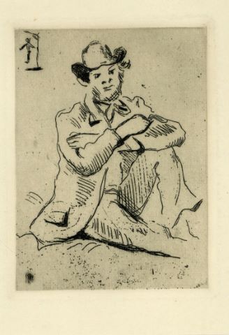 Portrait d’Armand Guillaumin au pendu