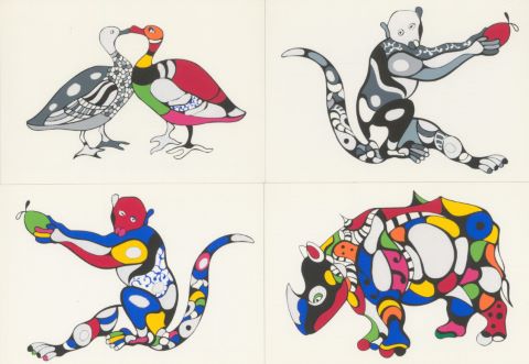 5 offsets, 1 affiche, 1 sérigraphie sur tissu et 8…