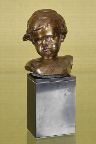 École française du XXe siècle Tête de jeune garçon