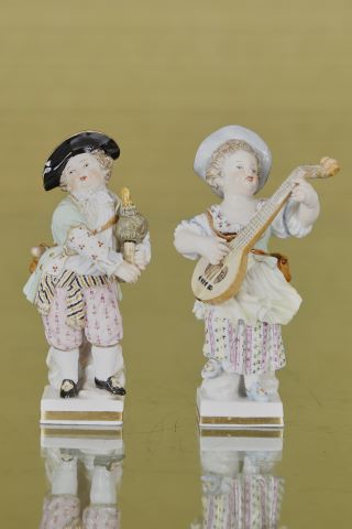 Paire de figurines