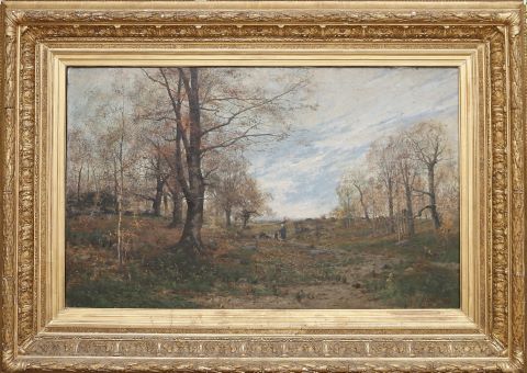 Arvid Mauritz Lindström (1849-1923) Paysage...