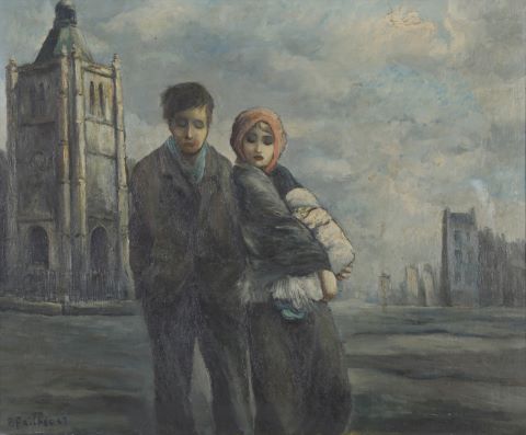 Fred Pailhes (1902-1991) Le Couple