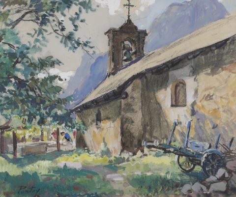 Henri-Jean Pontoy (1888-1968) Le Lavoir...