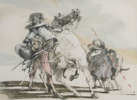 Claude Weisbuch (1927-2014) Don Quichotte