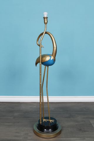 Lampadaire flamand rose