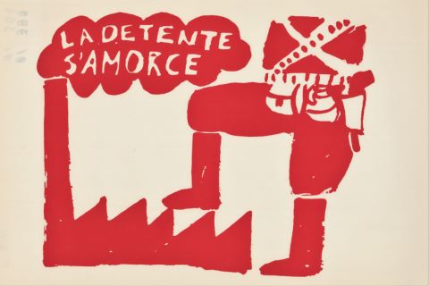 Mai 68 Affiche La Détente s’amorce