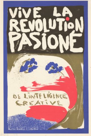 Mai 68 Affiche Vive La Révolution PASIONÉ,...