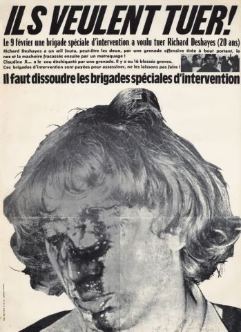 Mai 68 Affiche Ils veulent tuer
