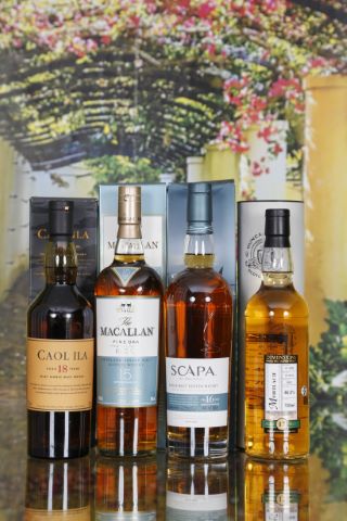 Whisky écossais 4 bouteilles