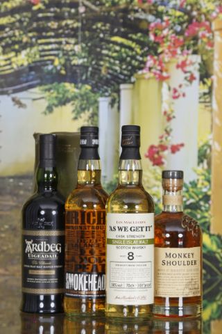 Whisky écossais 4 bouteilles
