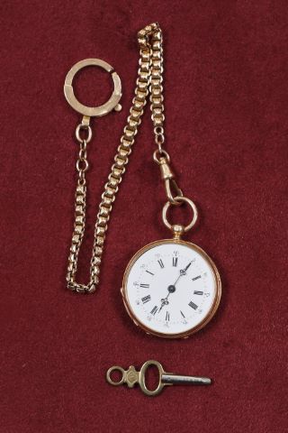 Montre de col + chaînette