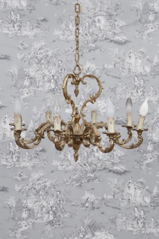 Lustre à 8 bras de lumière