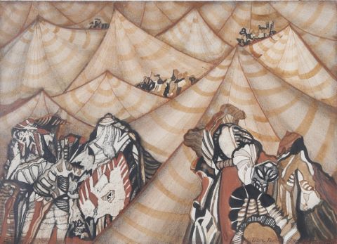 Les Tentes, le voyage de Marco Polo