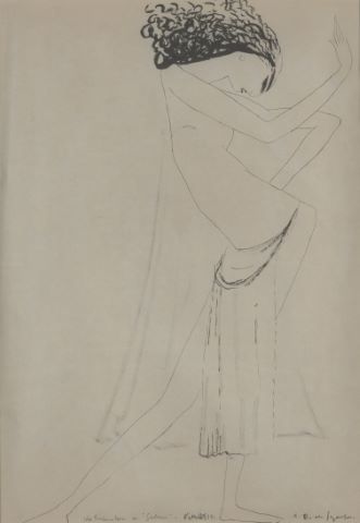 Ida Rubinstein dans “Salomé”