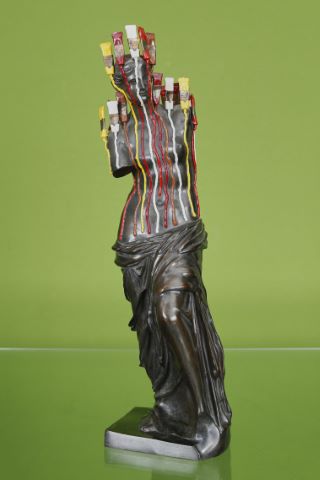 Arman (1928-2005) Vénus aux tubes de couleurs