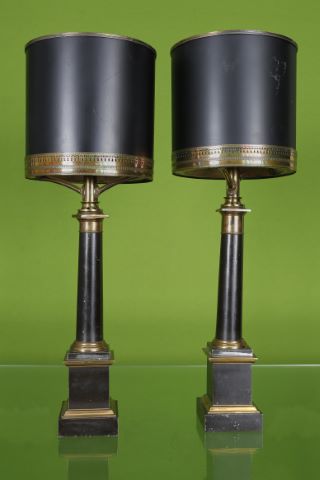 Paire de lampes Colonnes
