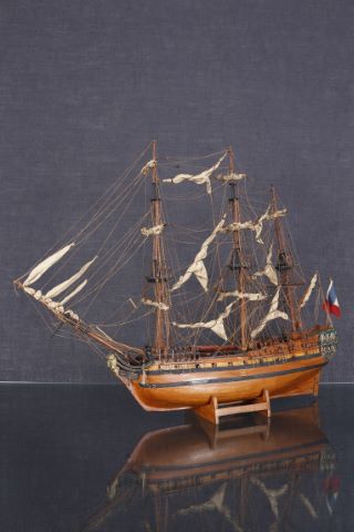Maquette de trois-mâts