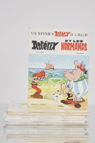 Albert Uderzo (né en 1927) et René Goscinny...