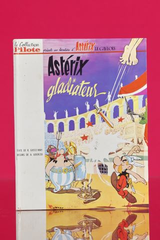 Albert Uderzo (né en 1927) et René Goscinny...