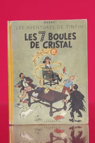 Hergé (1907-1983) Tintin – Les Sept boules...