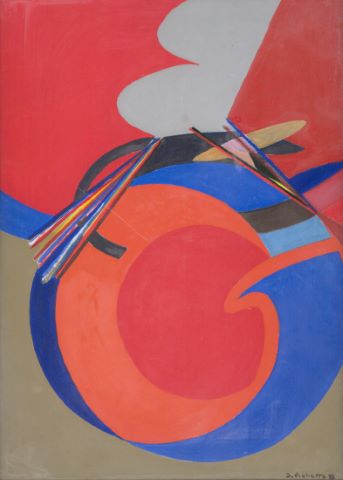 James Pichette (1920-1996) Composition géométrique