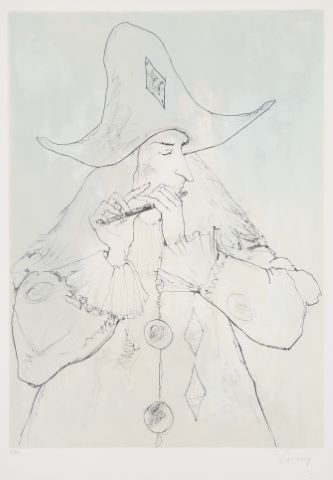 Arlequin au pipeau
