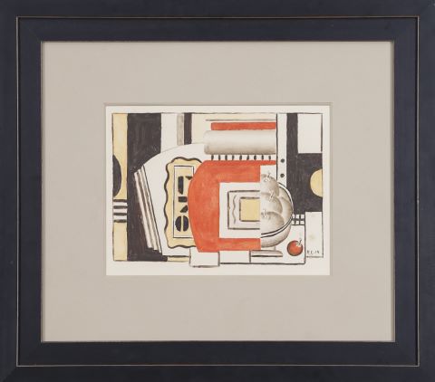 Fernand Léger (1881-1955) Composition aux pommes