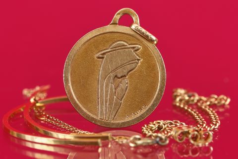 Ensemble en or 18 K (750‰)