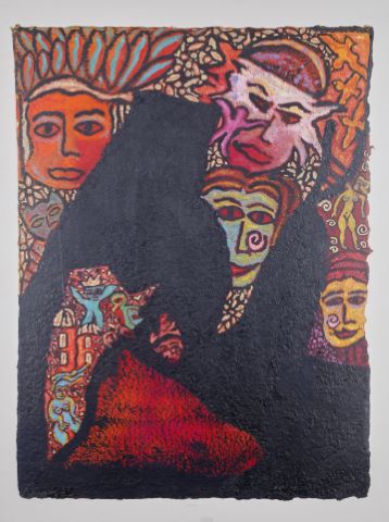 Max Blumberg (né en 1948) Indian smoke