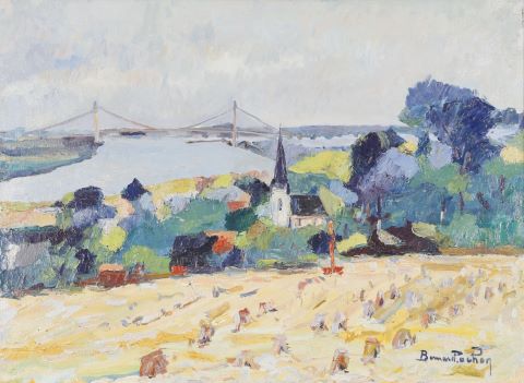 Bernard Pochon (XXe siècle) Le Marais Vernier