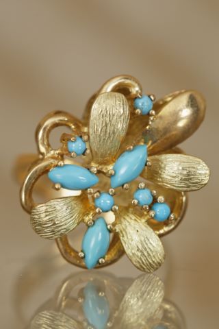 Bague fleur