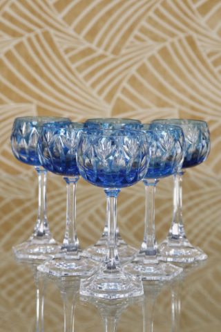 6 verres à vin du Rhin