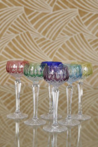 6 verres à vin du Rhin