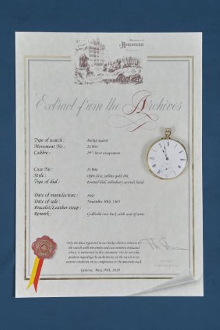 Montre de gousset