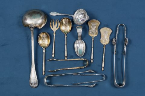 Ensemble d’objets en argent