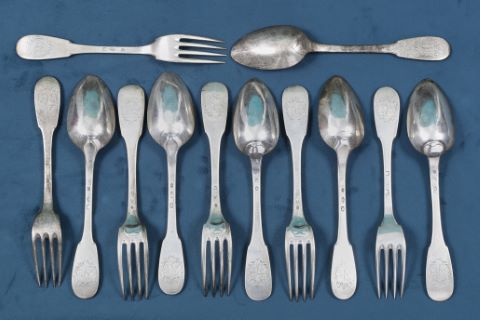 6 couverts uniplat