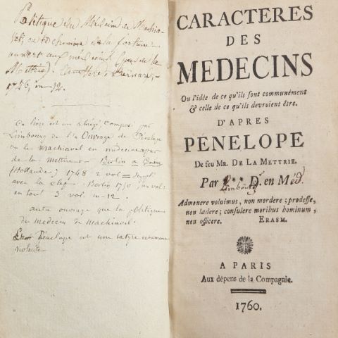 Caractères des médecins