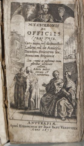 De Officiis Libri Tres. Cato major, vel de Senectute Laelius