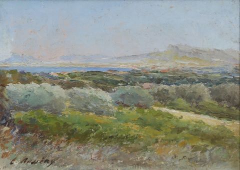 Environs de Bandol, vue prise de Sanary