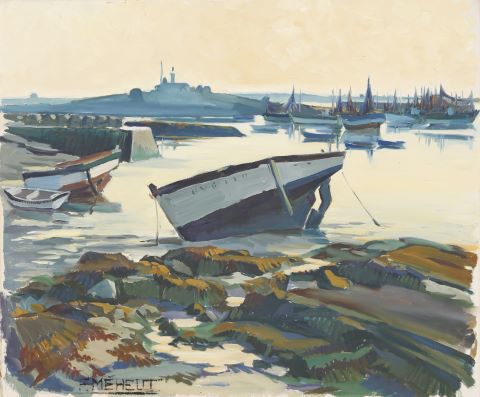 Barques à marée basse