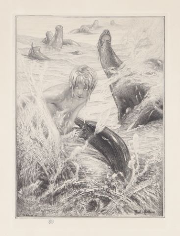Paul-Émile Chabas (1869-1937) La Nymphe